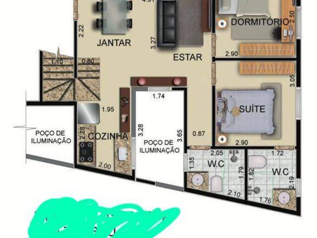#APT520 - Apartamento para Venda em Santo André - SP - 2